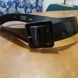 VINTAGE Accessories by Pearl Black Belt L